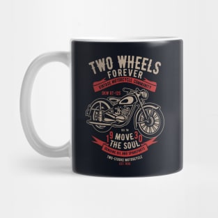 Motorbike Two Wheels Forever Mug